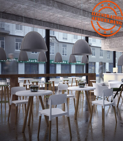 Moderne, witte stoel 'TRENDY' in Scandinavische stijl