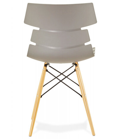 Moderne, grijze stoel 'SOFY' in Scandinavische stijl