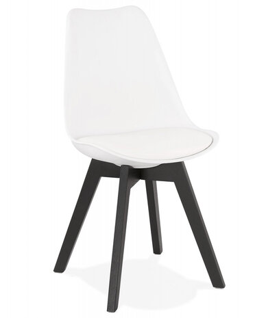 Designstoel 'TAPAS' wit