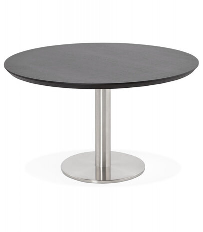Lage loungetafel AGUA zwart - Ø 90 cm