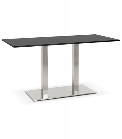 Design tafel / bureau 'DENVER' zwart - 160x80 cm