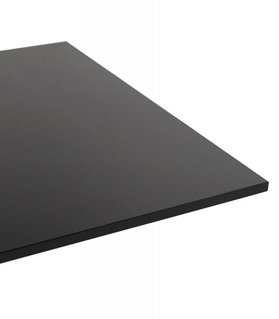 Design tafel / bureau 'DENVER' zwart - 160x80 cm