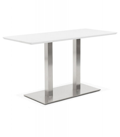 Design tafel / bureau 'MAMBO' wit - 150x70 cm