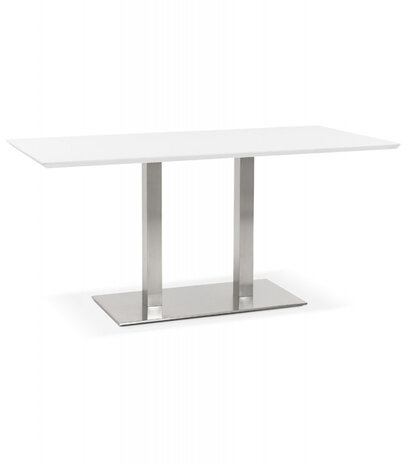 Design tafel / bureau 'MAMBO' wit - 180x90 cm