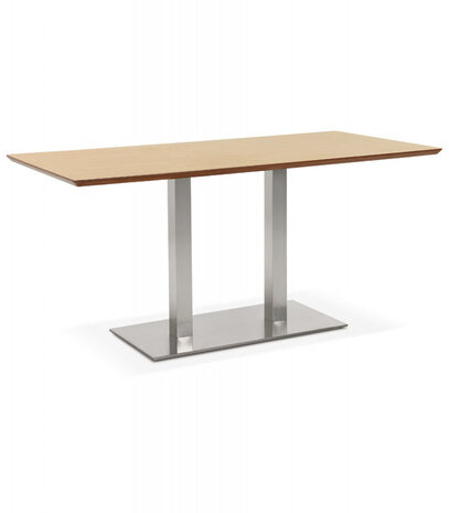 Design tafel / bureau 'MAMBO' met natuurlijk houten afwerking - 180x90 cm