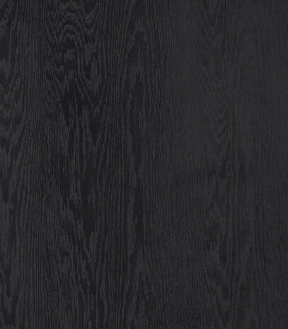 Kleine houten eettafel 'GENIUS' met zwarte afwerking - 80x80 cm