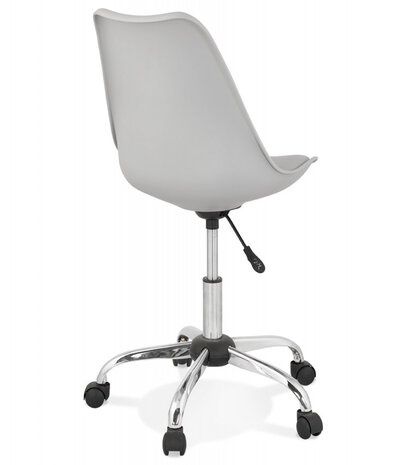 Grijze design bureaustoel 'MONKY'