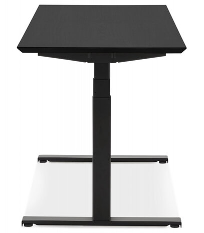 Zwarte elektrische zit/sta-bureau 'BIONIK' - 150x70 cm