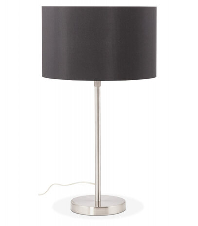 Zwarte, in de hoogte regelbare tafellamp 'LIVING MINI'