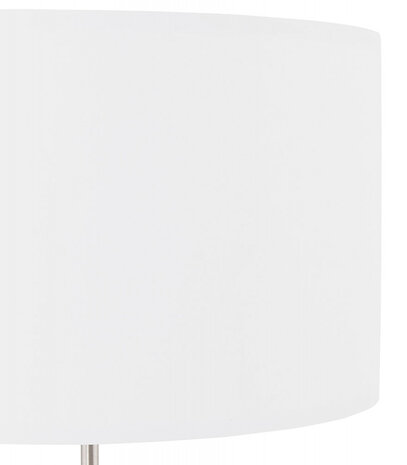Witte, in de hoogte regelbare tafellamp 'LIVING MINI'