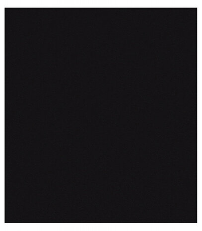 Zwart, vierkant tafelblad 'SPANO' 60x60 cm