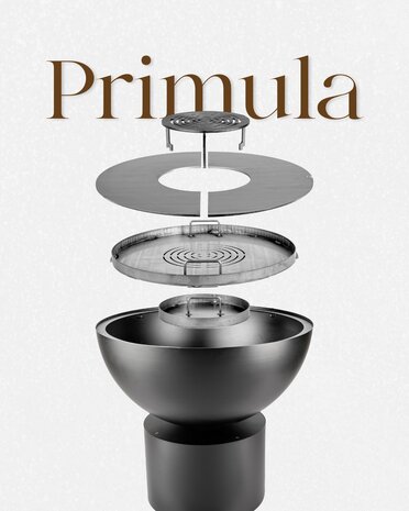Barbecue Plancha PRIMULA 100 Corten