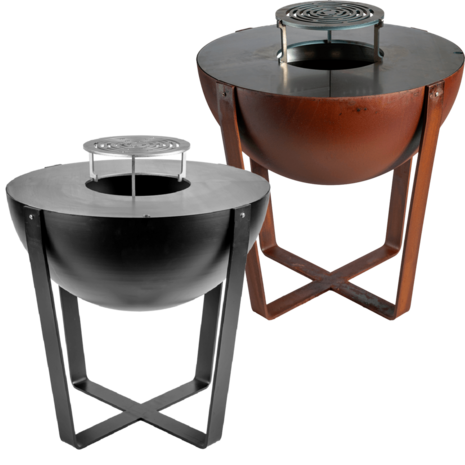 Barbecue Plancha IRIS 80 Zwart