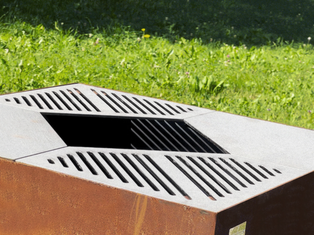 Barbecue Plancha GIGLIO Corten