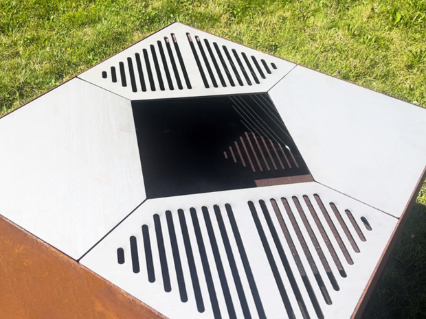 Barbecue Plancha GIGLIO Zwart